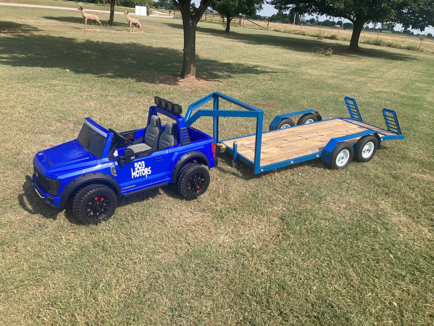 Choosing the Right Flatbed Trailer for Your Power Wheels