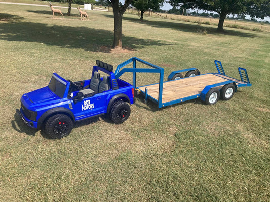 Choosing the Right Flatbed Trailer for Your Power Wheels