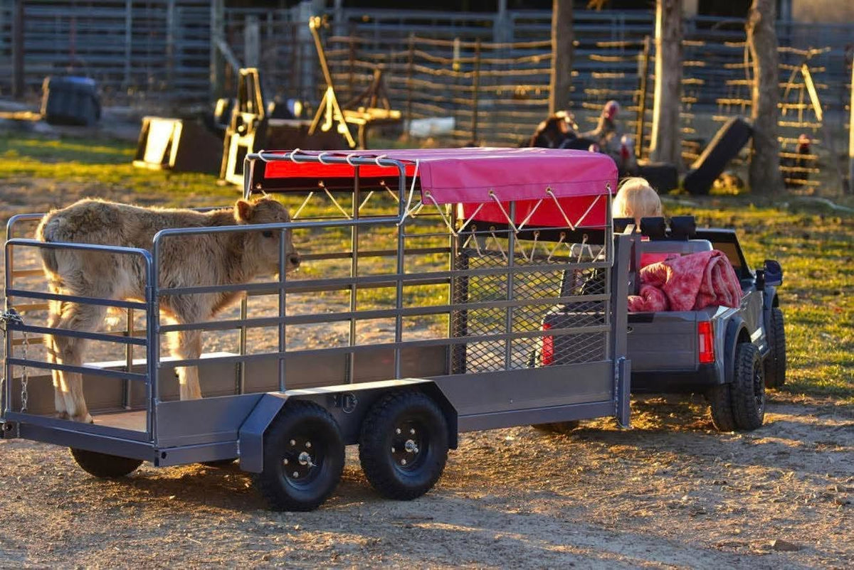 An In-Depth Look at Cowboy Toys Cattle Trailers for Kids Ride-On Trucks