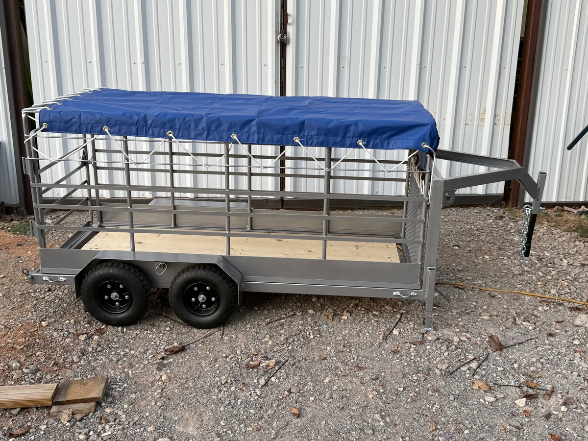 Custom Ranch Trailers Ranch Toy Trailers | Custom Trailers For Kids 24V Ride-On Trucks ...